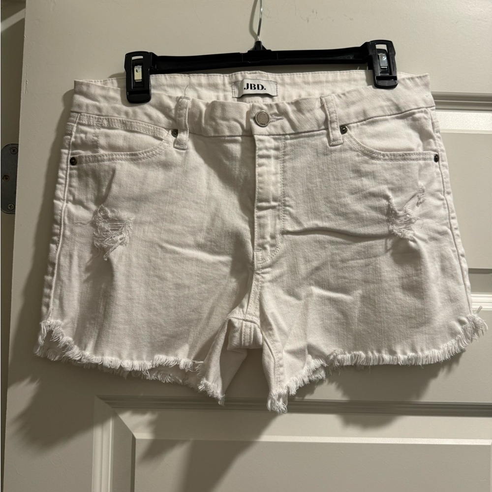 Just Black Denim Cut Off Shorts